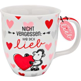 Link zu  Tasse mit Motiv Hab dich lieb