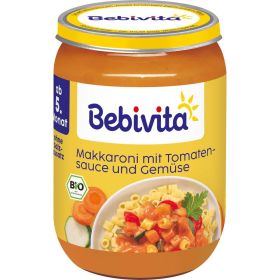 Link zu  Babynahrung Menü, Makkaroni/Tomate/Gemüse
