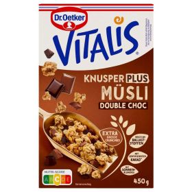 Link zu  Knusper-Müsli Vitalis, Plus Double Chocolate
