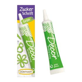 Link zu  Kuchendeko Zucker-Schrift grün