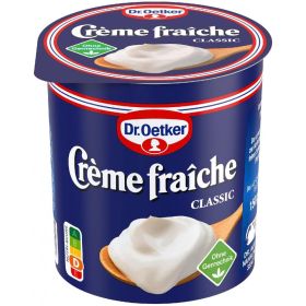 Link zu  Dr. Oetker Crème fraîche, Crème Légère oder Crème Vega, je 125–250 g