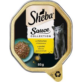Link zu  Katzen-Nassfutter Hühnchen in Kräutersauce