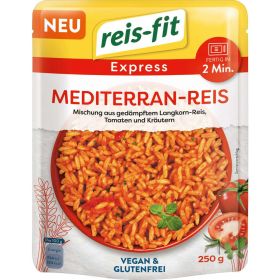 Link zu  Mediterraner Reis, Tomaten und Kräuter