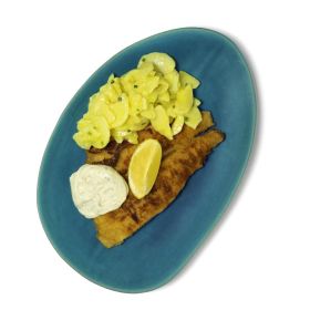 Link zu  Paniertes Schollenfilet