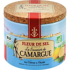 Link zu  Meersalz Fleur de Sel, Zitrone & Thymian