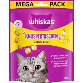 Link zu  Katzen-Snack Knuspertaschen, Huhn/Käse