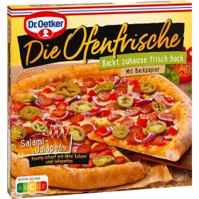Link zu  Pizza Ofenfrische Salami Jalapeno, tiefgekühlt