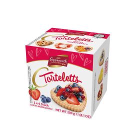 Link zu  Mürbeteiggebäck-Torteletts Herzen