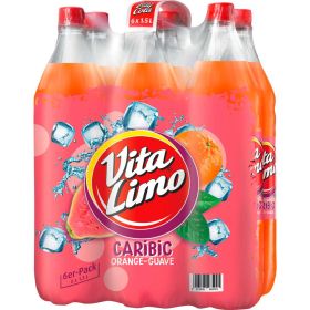 Link zu  Caribi, Orangen-Guave Limonade (6x 1,500 Liter)
