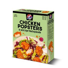Link zu  Chicken Popsters in würziger Nachopanade