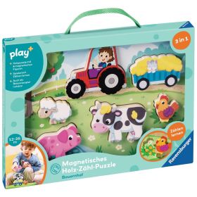 Link zu  Play+ Magnetisches Holz-Zähl Puzzle