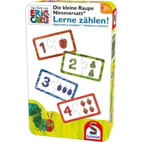 Link zu  Die kleine Raupe Nimmersatt, Lerne zählen!