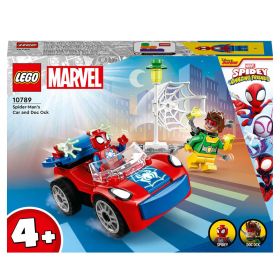 Link zu  LEGO Marvel 10789 Spider-Mans Auto und Doc Ock Spidey Set, 4+ Spielzeug