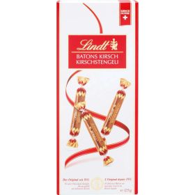 Link zu  Kirschstengli, Schoko-Stäbchen mit Kirschwasserfüllung