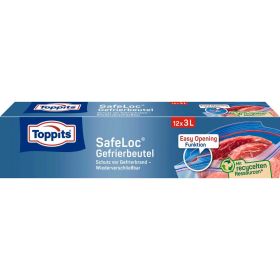 Link zu  Doppelverschluss Gefrierbeutel mit Safeloc-Verschluss, 3l