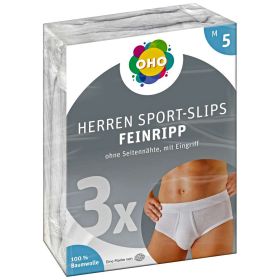 Link zu  Herren Sport-Slips, Feinripp 3er Pack, Gr.5