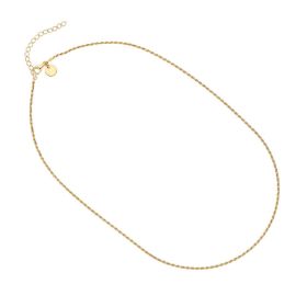 Link zu  Damen Halskette aus Silber 925, vergoldet (4056866113817)