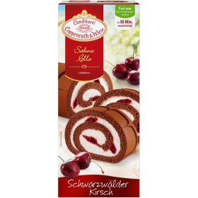 Link zu  Sahnerollen, Schwarzwälder-Kirsch, tiefgekühlt