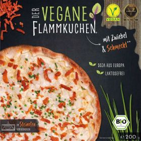 Link zu  Flammkuchen vegan Zwiebeln & Schmeckt, tiefgekühlt