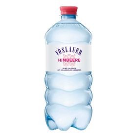 Link zu  Mineralwasser mit Himbeere, prickelnd