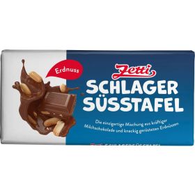 Link zu  Tafelschokolade, Schlagersüßtafel mit Erdnüssen