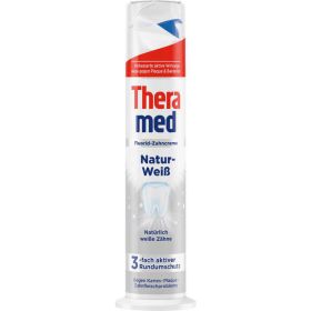 Link zu  Fluorid-Zahncreme Spender Naturweiß