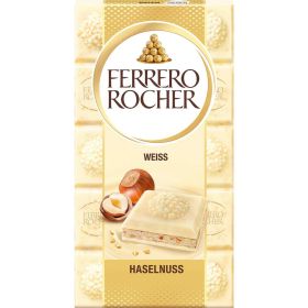 Link zu  Rocher Tafelschokolade, weiß, Haselnuss