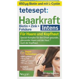 Link zu  Haarkraft Intense, Biotin+Zink+Folsäure