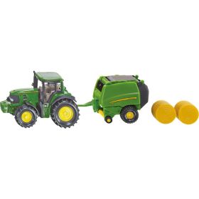 Link zu  Traktor mit Ballenpresse John Deere