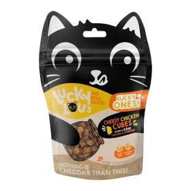 Link zu  Katzen-Trockenfutter,  Huhn & Käse Würfel