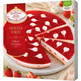 Link zu  Meistertorte, Erdbeer-Frischkäse, tiefgekühlt