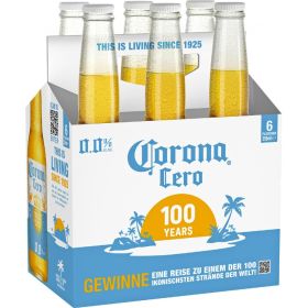 Link zu  Corona Extra oder  Cero Alkoholfrei, je 6 x 0,355 l