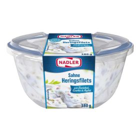 Link zu  Heringsfilets Sahne, Gurke & Apfel