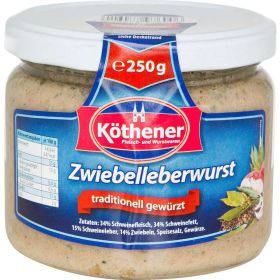 Link zu  Zwiebelleberwurst, traditionell gewürzt