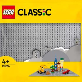 Link zu  LEGO Classic 11024 Graue Bauplatte, Grundplatte für LEGO Sets, 48x48