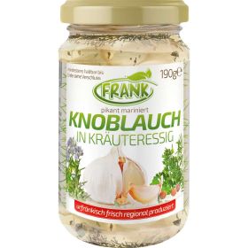 Link zu  Knoblauch, in Kräuteressig