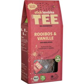 Link zu  Bio Kräutertee, Der Tee, Roiboos & Bourbon Vanille, 18 Beutel