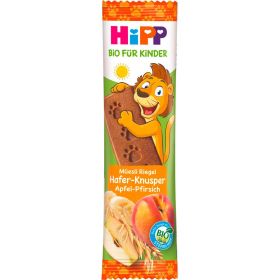 Link zu  Bio Kinder Müsliriegel, Apfel/Pfirsich/Hafer