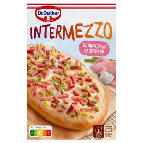 Link zu  Pizzabrot Intermezzo, Schinken mit Sauerrahm
