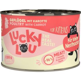 Link zu  Katzen-Nassfutter Kitten, Geflügel mit Karotte