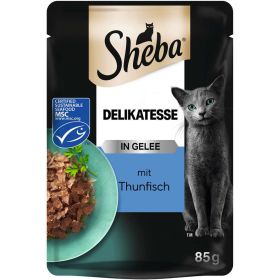 Link zu  Katzen-Nassfutter Delicato, Thunfisch in Gelee