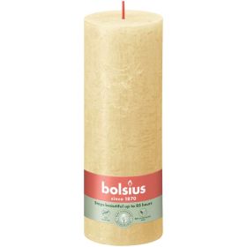 Link zu  Rustik Kerze 19x6,8cm, haferbeige