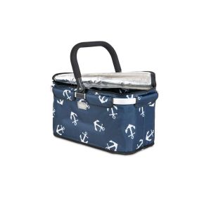 Link zu  Thermo-Einkaufskorb, blau mit Anker