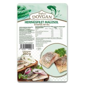 Link zu  Heringsfilet Malosol in Rapsöl mit Dill