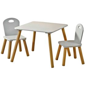 Link zu  1 Kindertisch mit 2 Stühlen weiß FSC