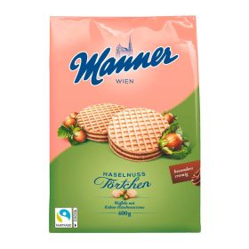 Link zu  Waffeltaler mit Kakao-Haselnuss-Creme-Füllung
