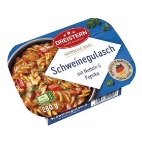Link zu  Schweinegulasch mit Nudeln & Paprika