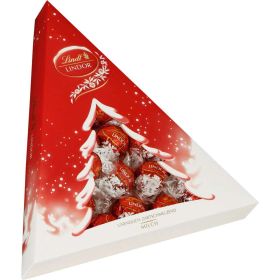 Link zu  Schokoladenkugeln Lindor in Tannenbaum-Verpackung