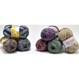 Link zu  Regia 4fach oder Sockina 4fach, je 100 g-Knäuel