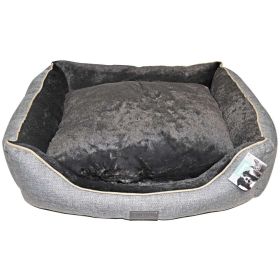 Link zu  Kuschelbett Samuel grau 60 x  50 x 17 cm